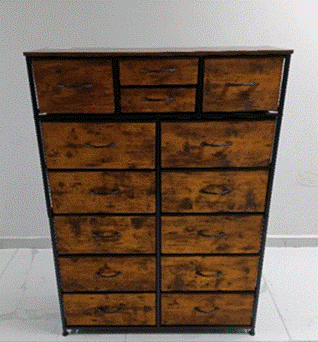 Recalled 17 Stories Furniture 14-Drawer Dresser (front)