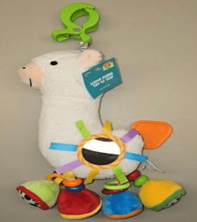 Recalled Llama Plush Toy w/Clip