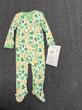 Recalled MCS one-piece footed sleepwear - Style 7903824