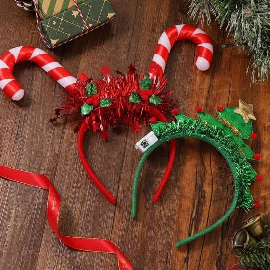 Recalled Dresbe Christmas Headbands (with candy cane and Christmas tree attachments)