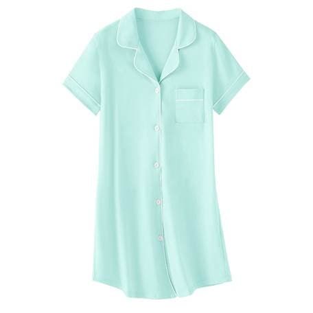 Recalled Umeyda Shortsleeve Nightgown – Mint Green