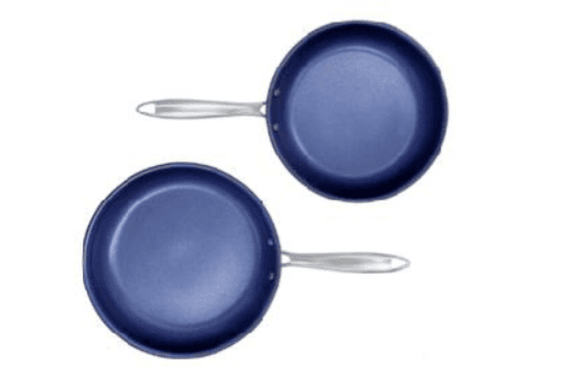 Recalled Granitestone Diamond Pro Blue Stainless 10” & 11.5” Sauté Pans