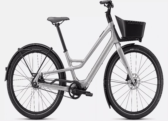 Como SL e-bike with recalled fork steerer tube - Model 5.0 in Brushed Silver