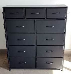 Recalled LIVEHOM 11-Drawer Dresser – black