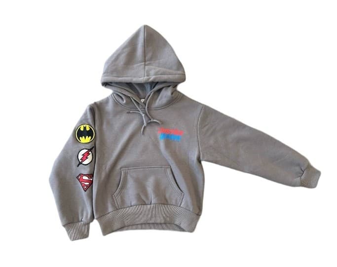 Recalled Lola + The Boys Justice League Hero Gray Hoodie