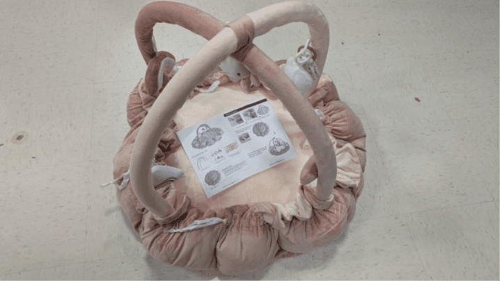 Recalled Mikario Trading 5-in-1 Convertible Baby Gym