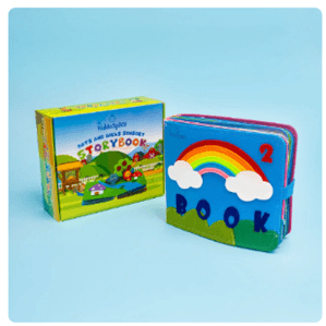 Recalled TheKiddoSpace Sensory Story Book with packaging