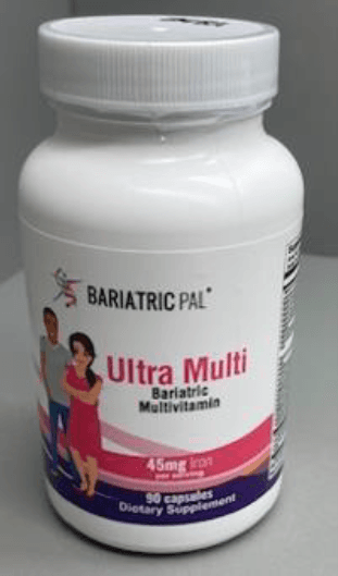 Recalled Bariatric Pal Ultra Multi Bariatric Multivitamin (90ct) - front