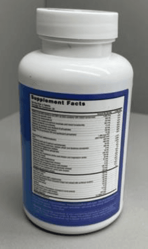 Recalled Noevir Inner Care Premium BioEssentials (120ct) - back