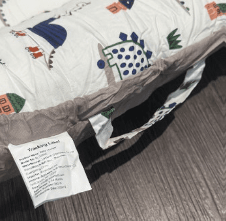 Location of Tracking Label with Model Number