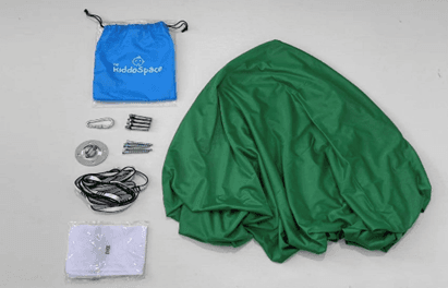 Recalled TheKiddoSpace Sensory Swing - green