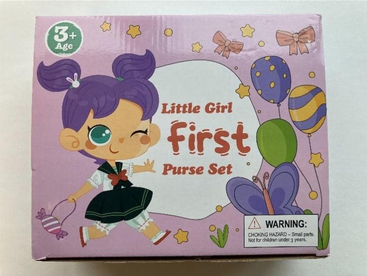 Recalled Meaicezli Play Purse Set Packaging