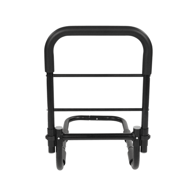 Recalled Vive Health Bed Rail Model LVA3031BLK (front view)